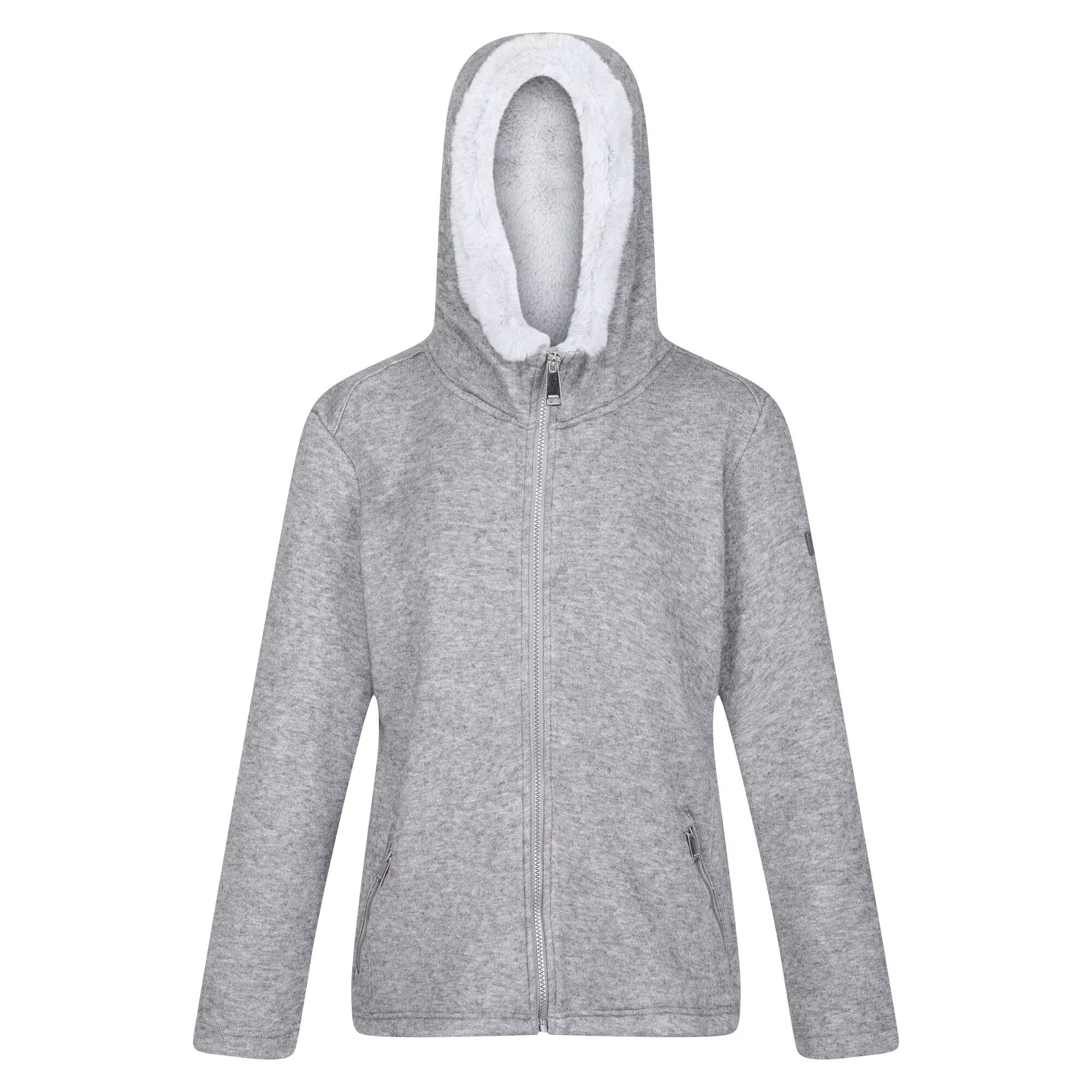 Regatta Dames/Dames Avalynn Marl Full Zip Hoodie (Stormgrijs Regatta Dames/Dames Avalynn Marl Full Zip Hoodie (Stormgrijs