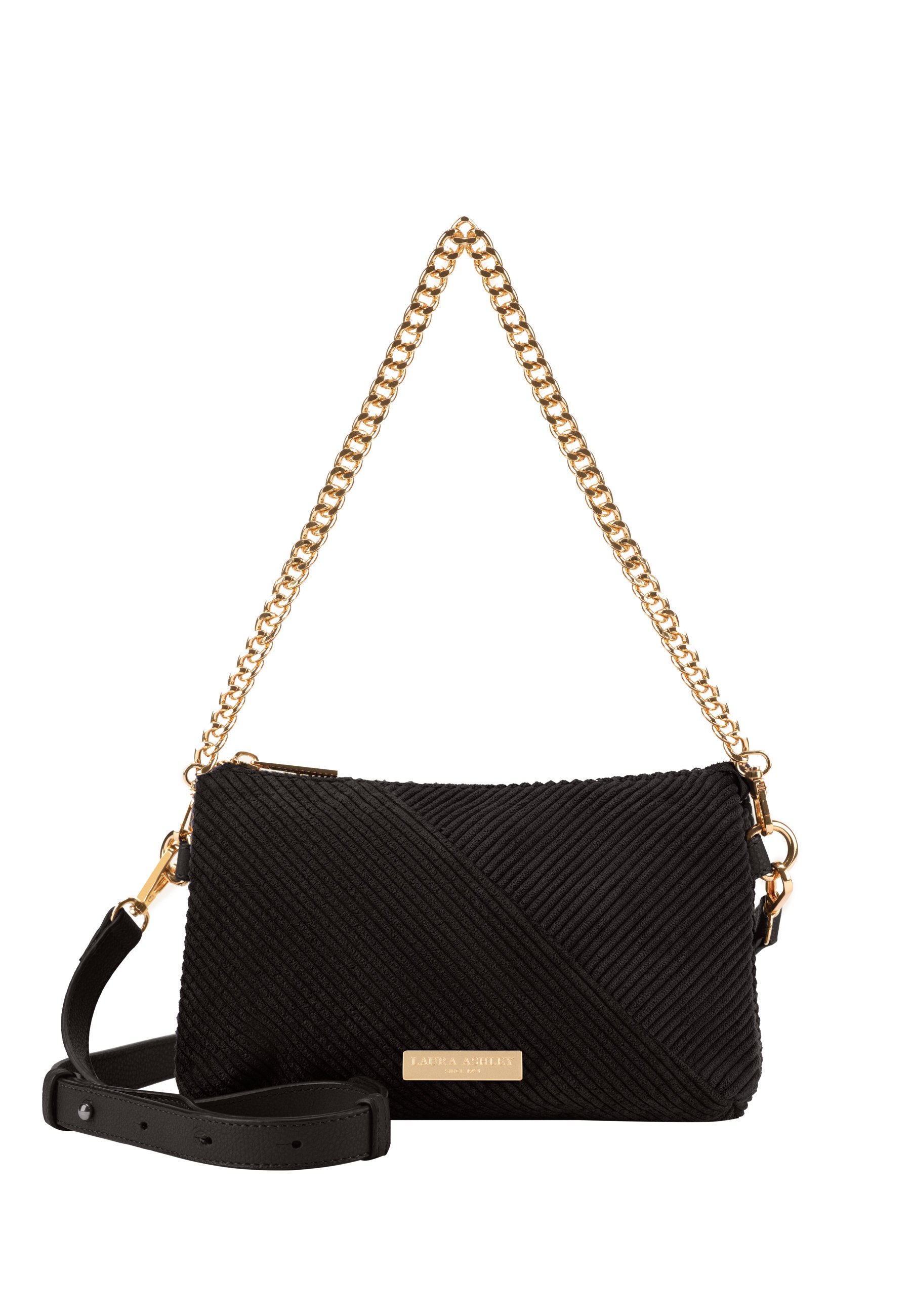 Laura Ashley zwarte handtas
