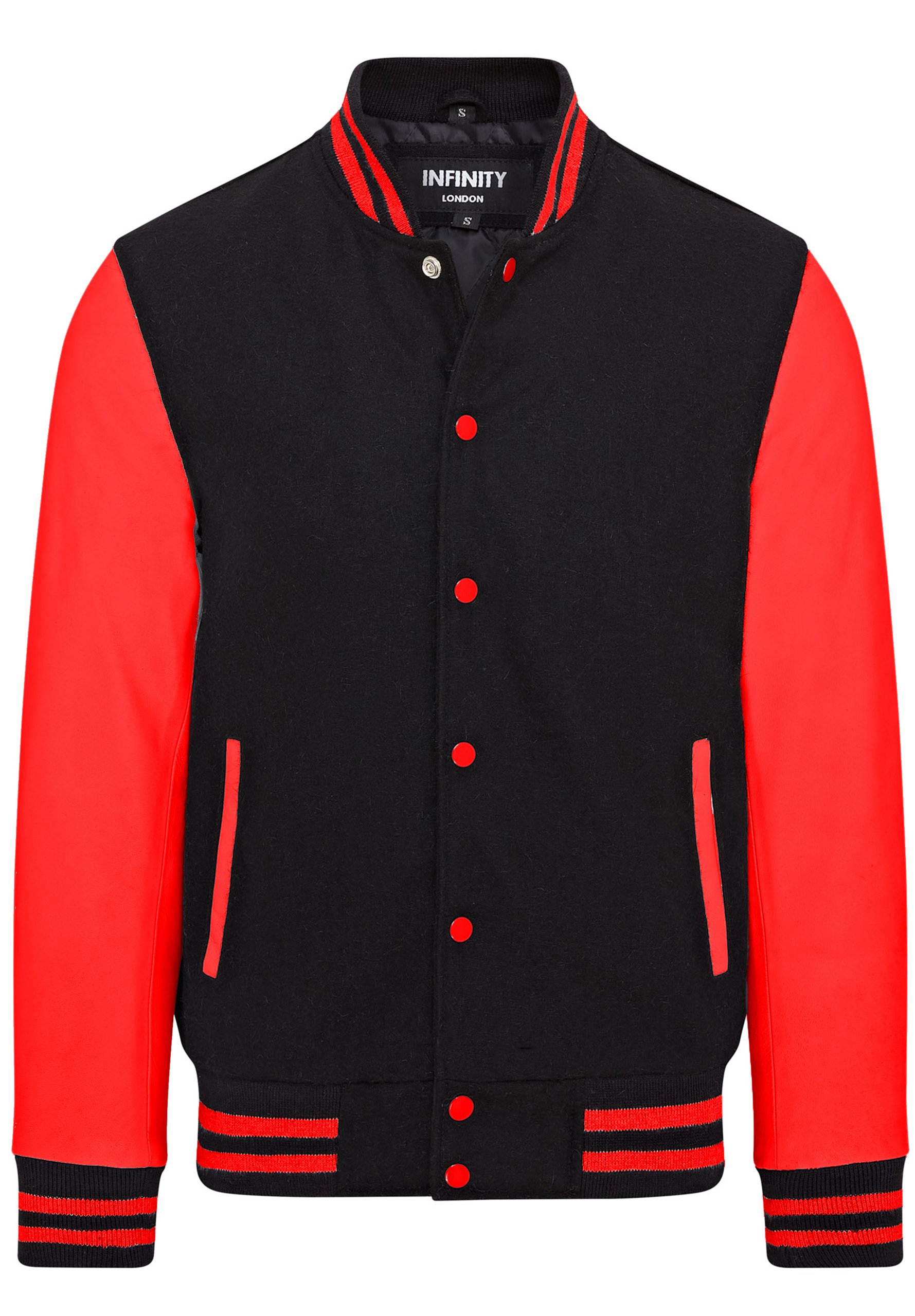Zwart/rood