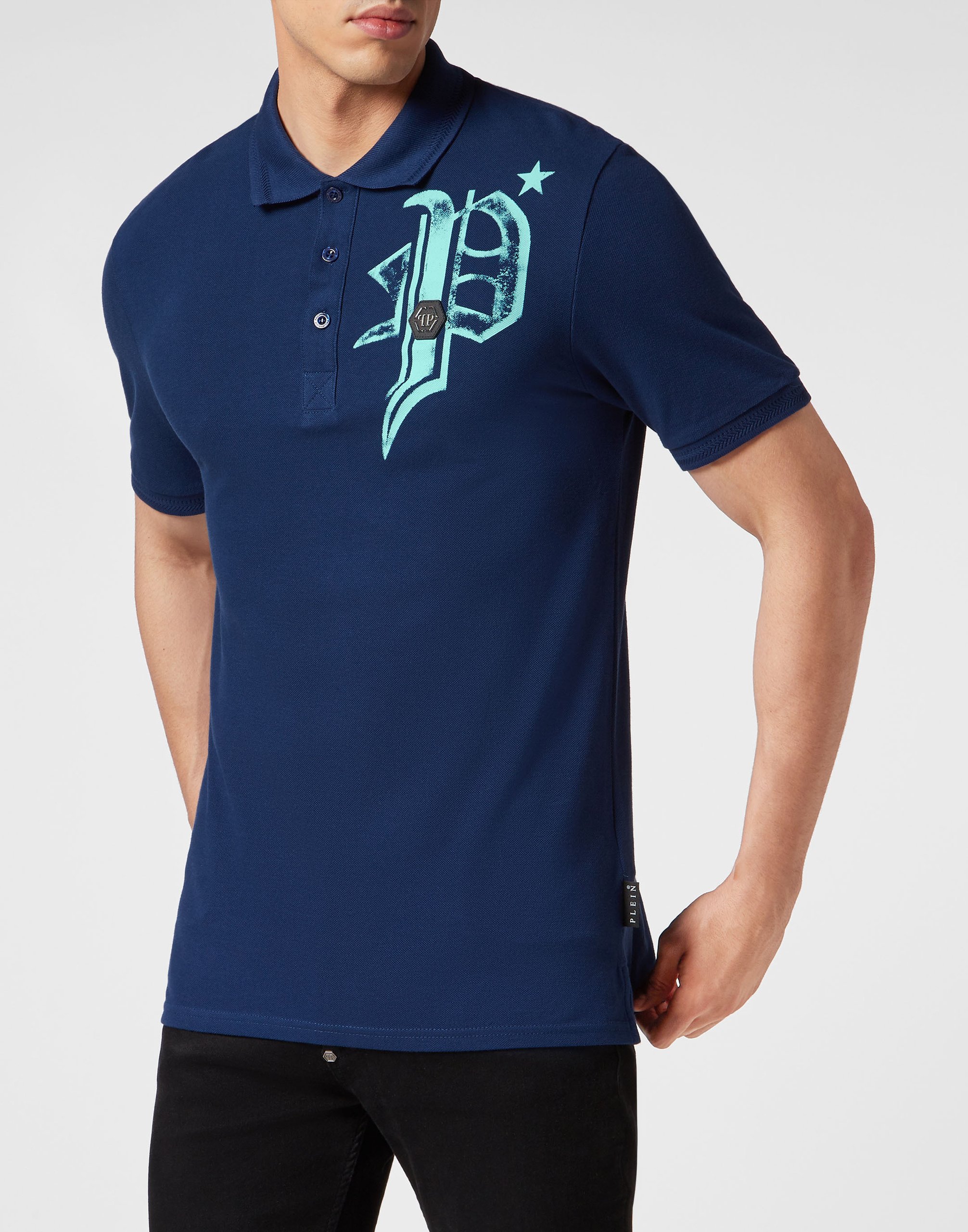 Donkerblauw