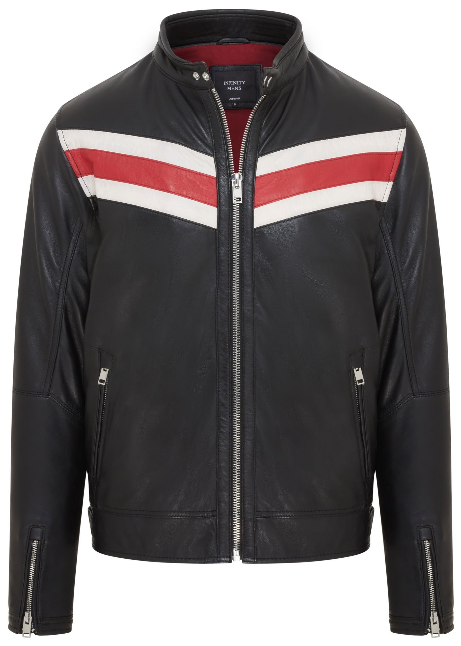 Zwart/rood
