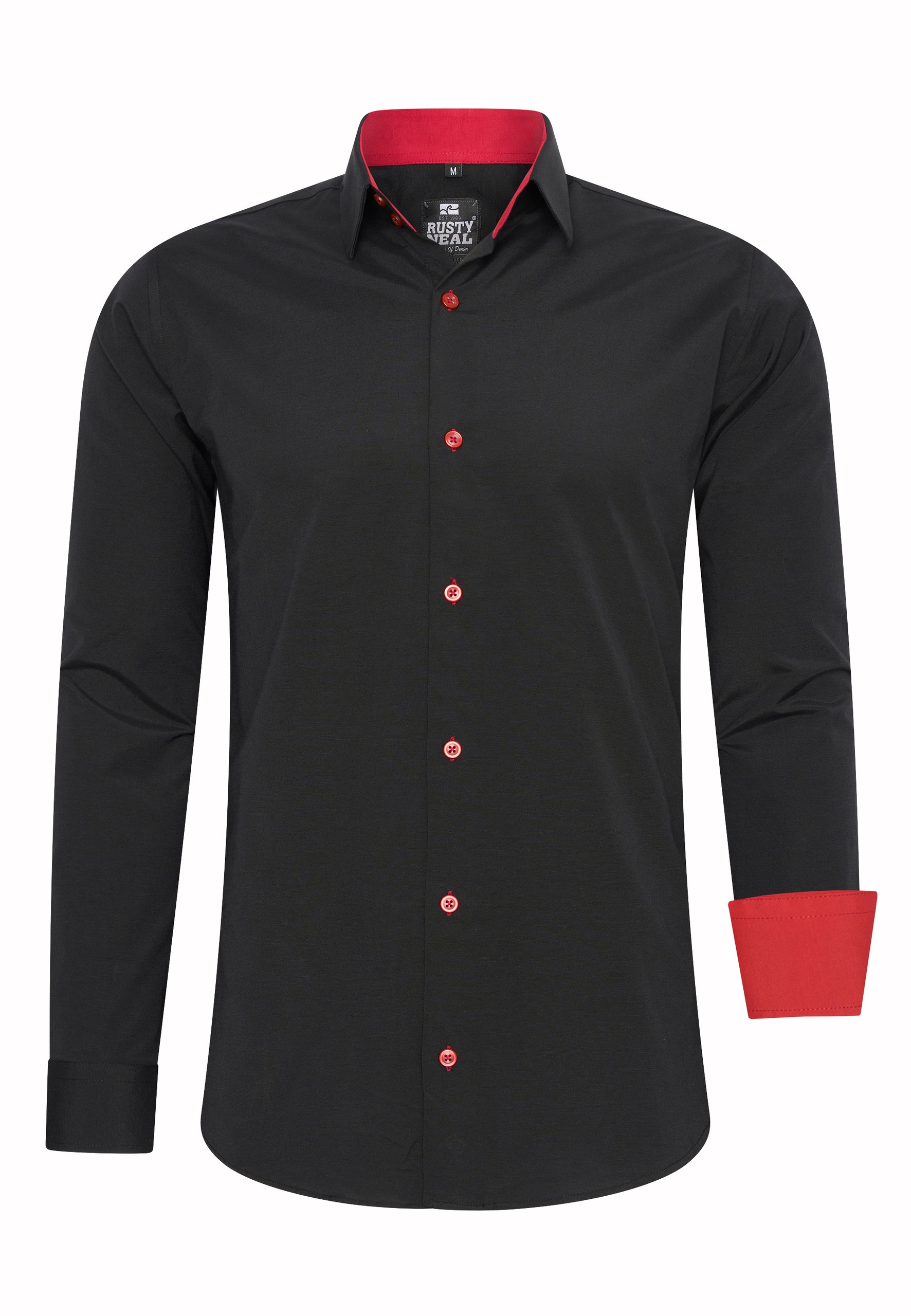 Zwart/rood