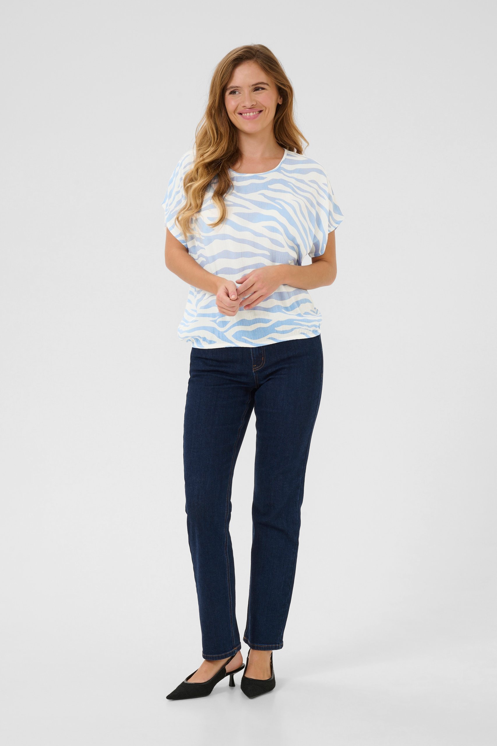 Blauw en wit