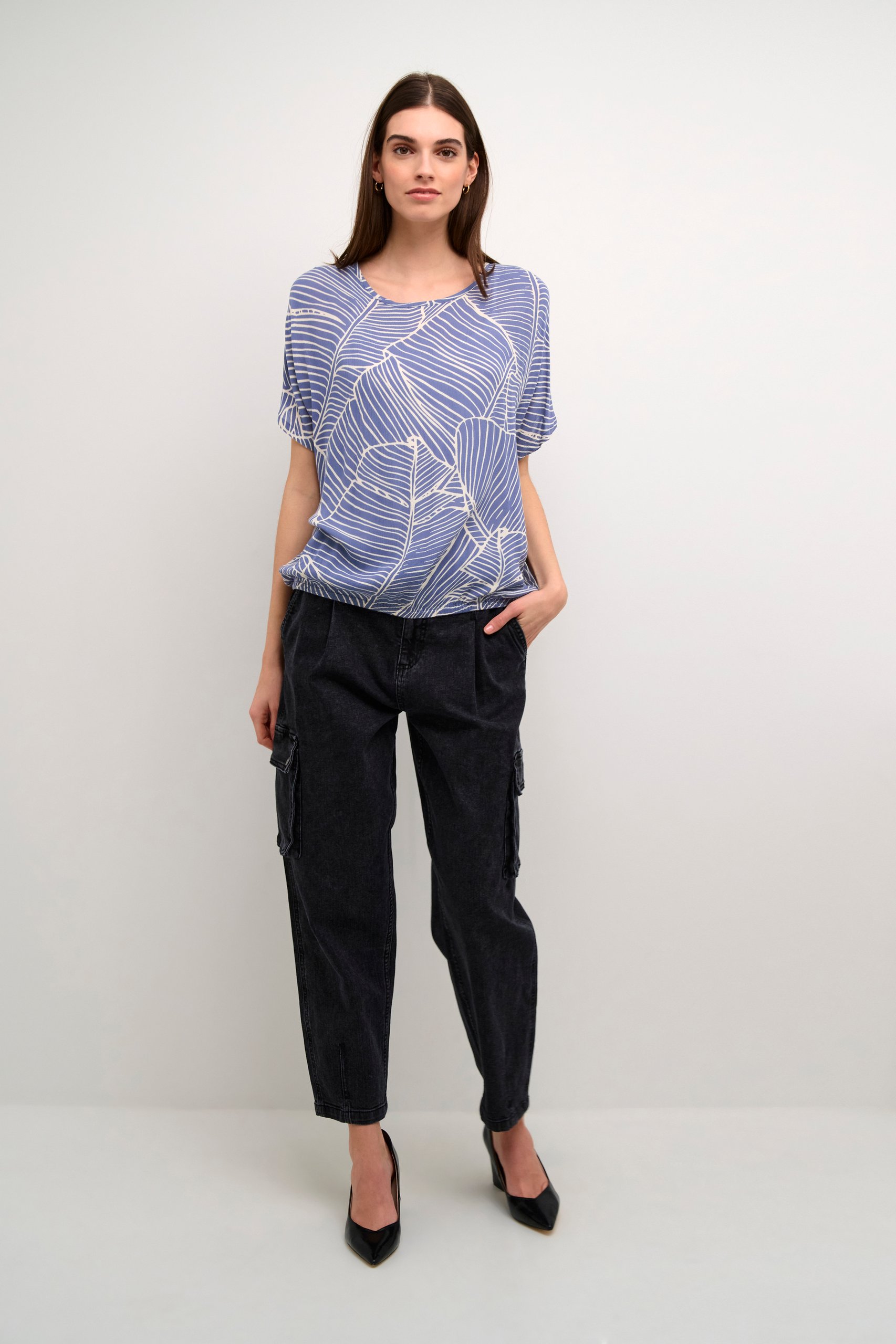 Blauw en wit