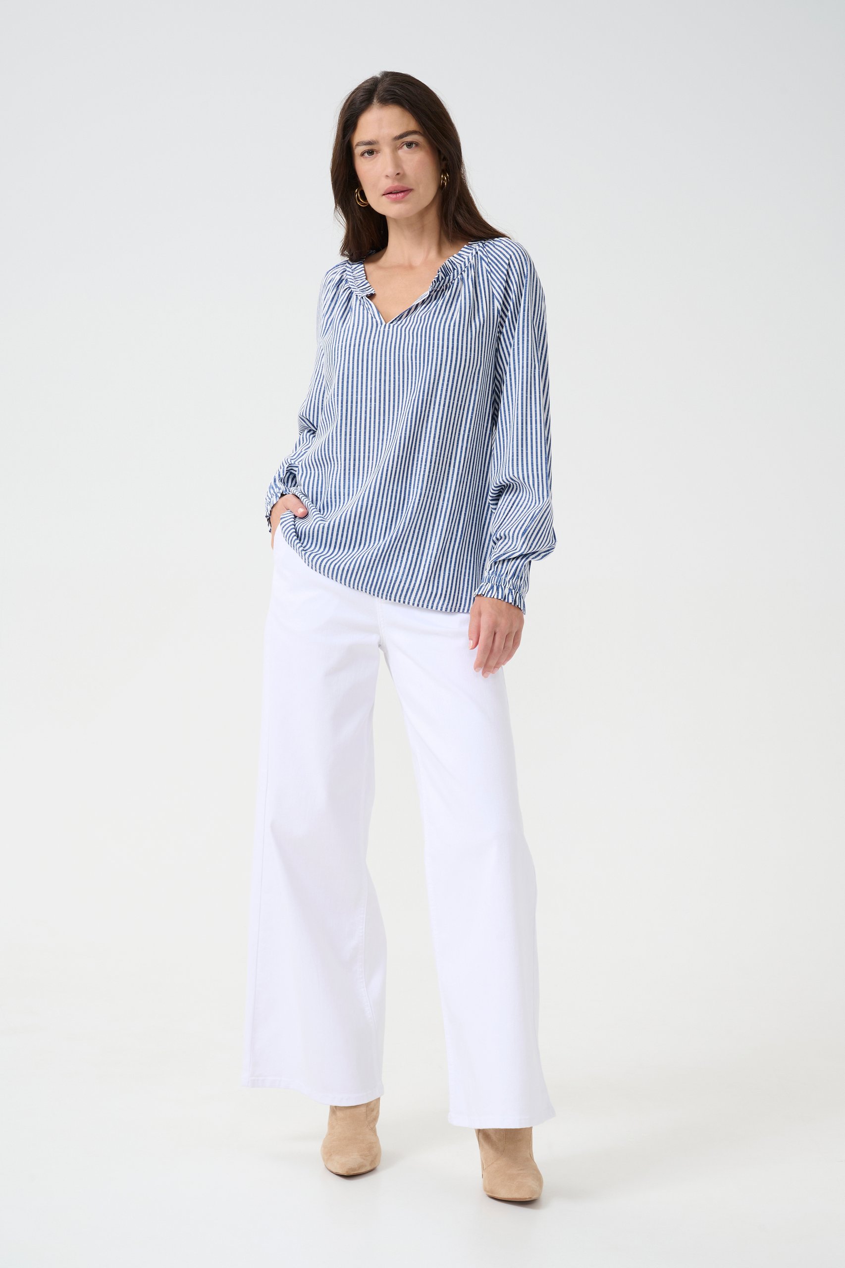 Blauw en wit