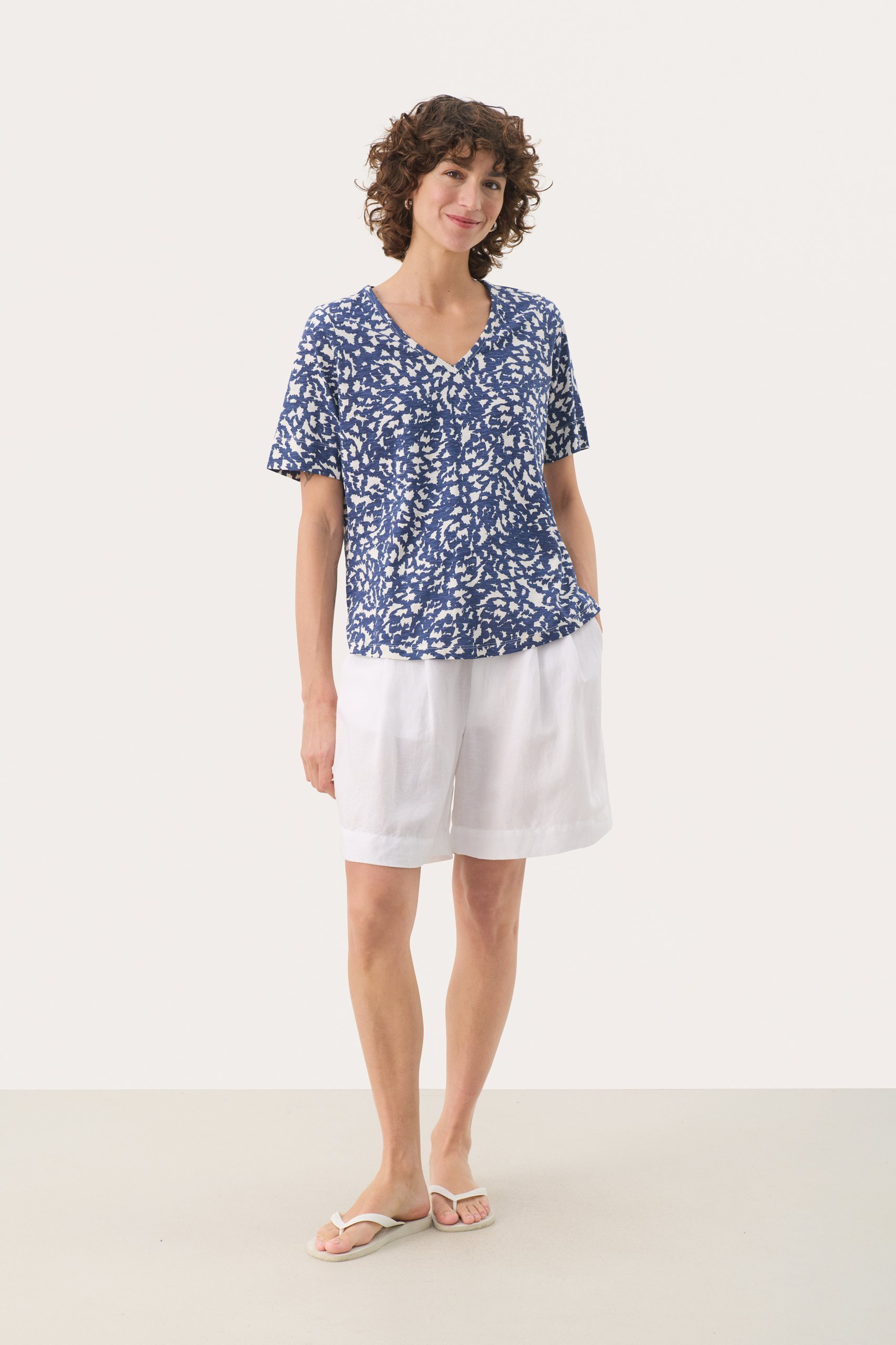 Blauw en wit