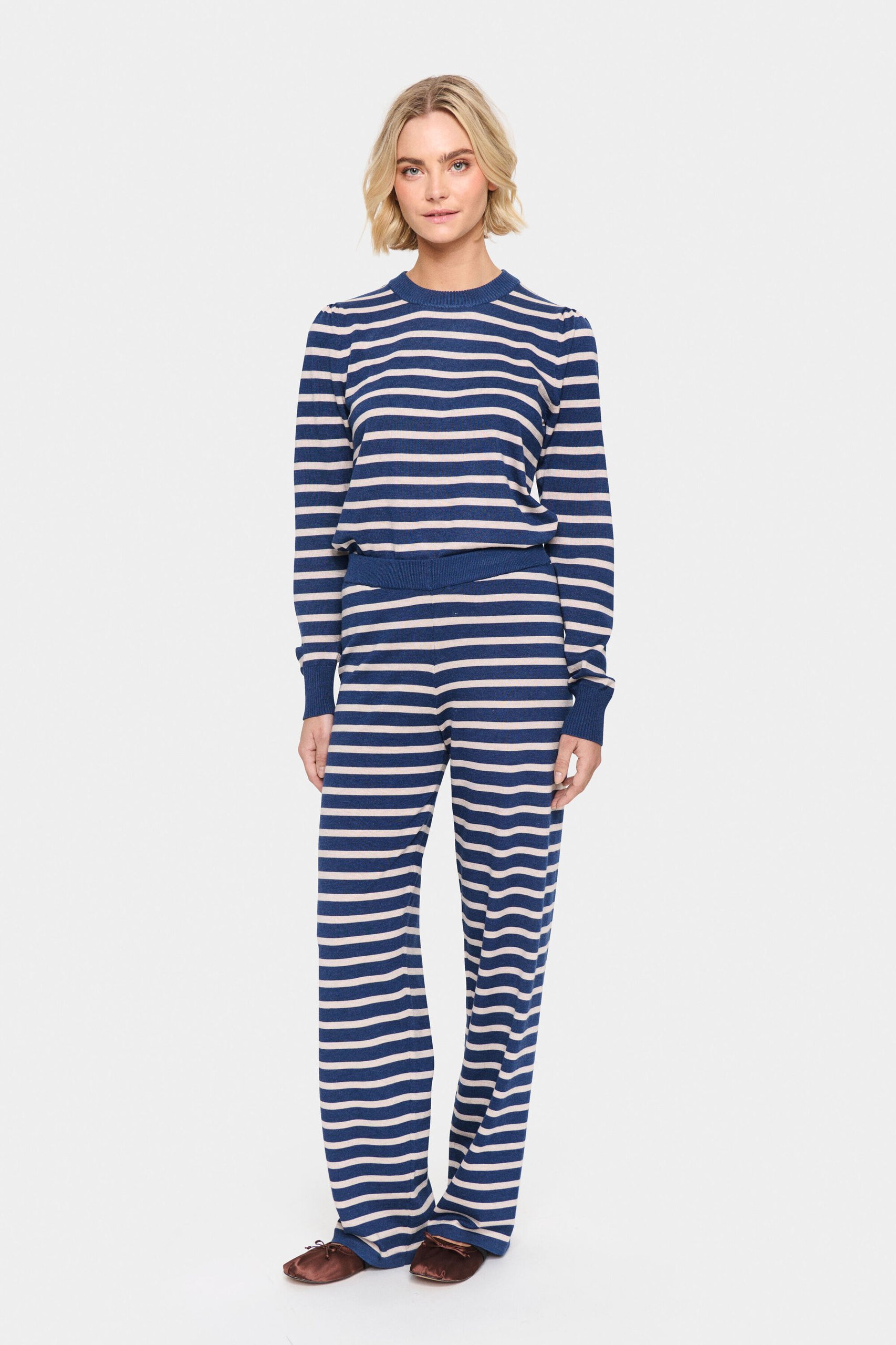 Blauw en wit