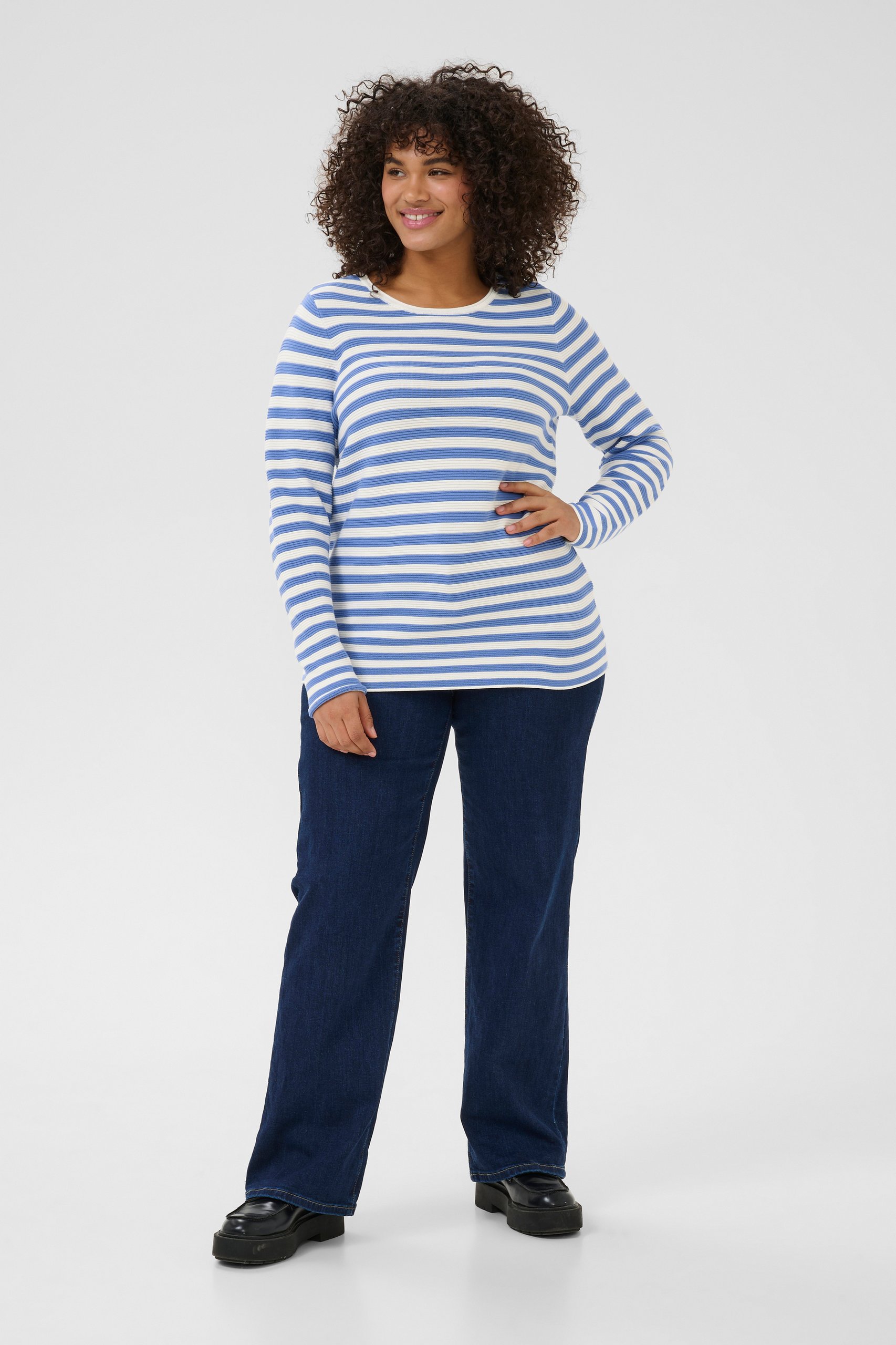 Blauw en wit