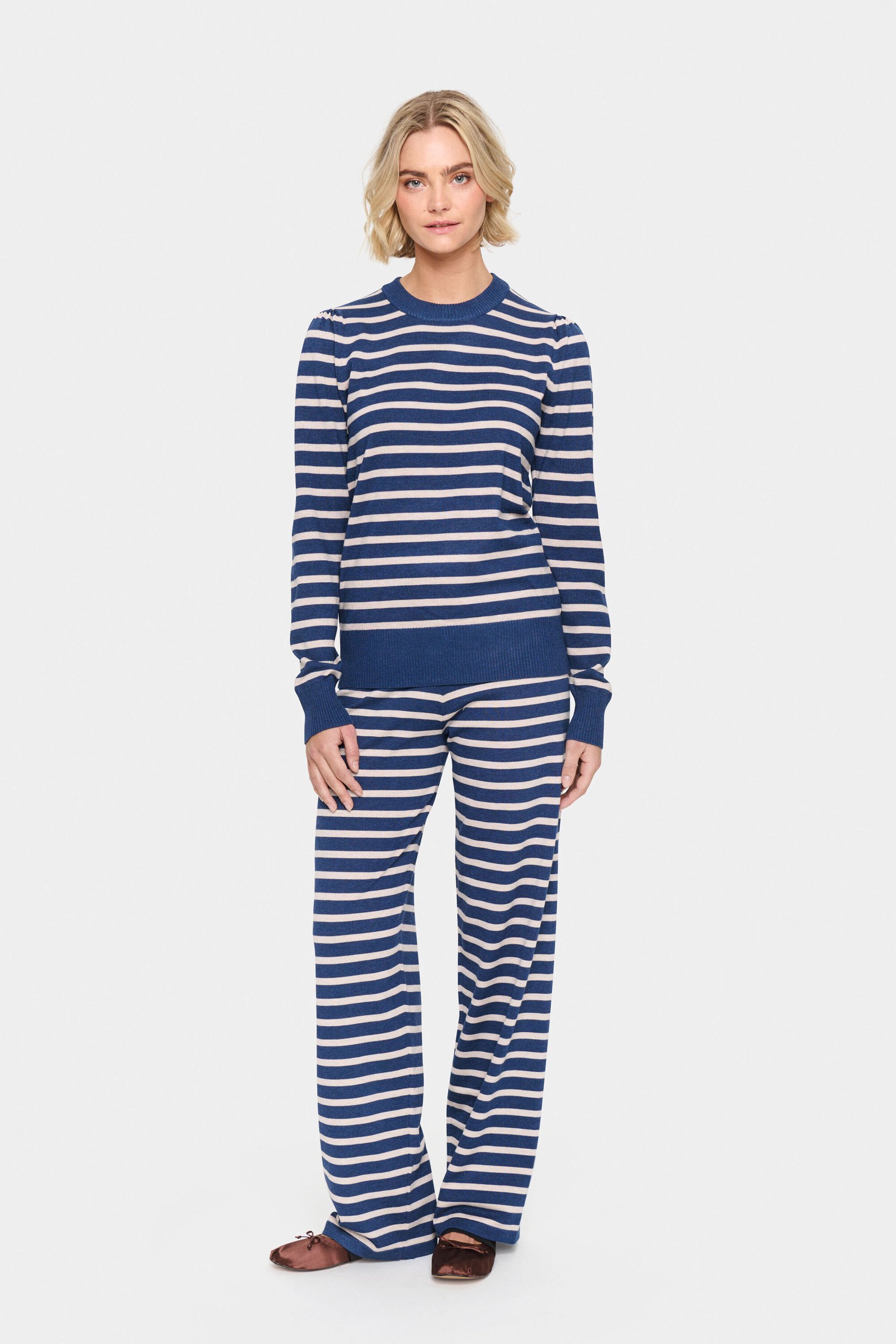 Blauw en wit