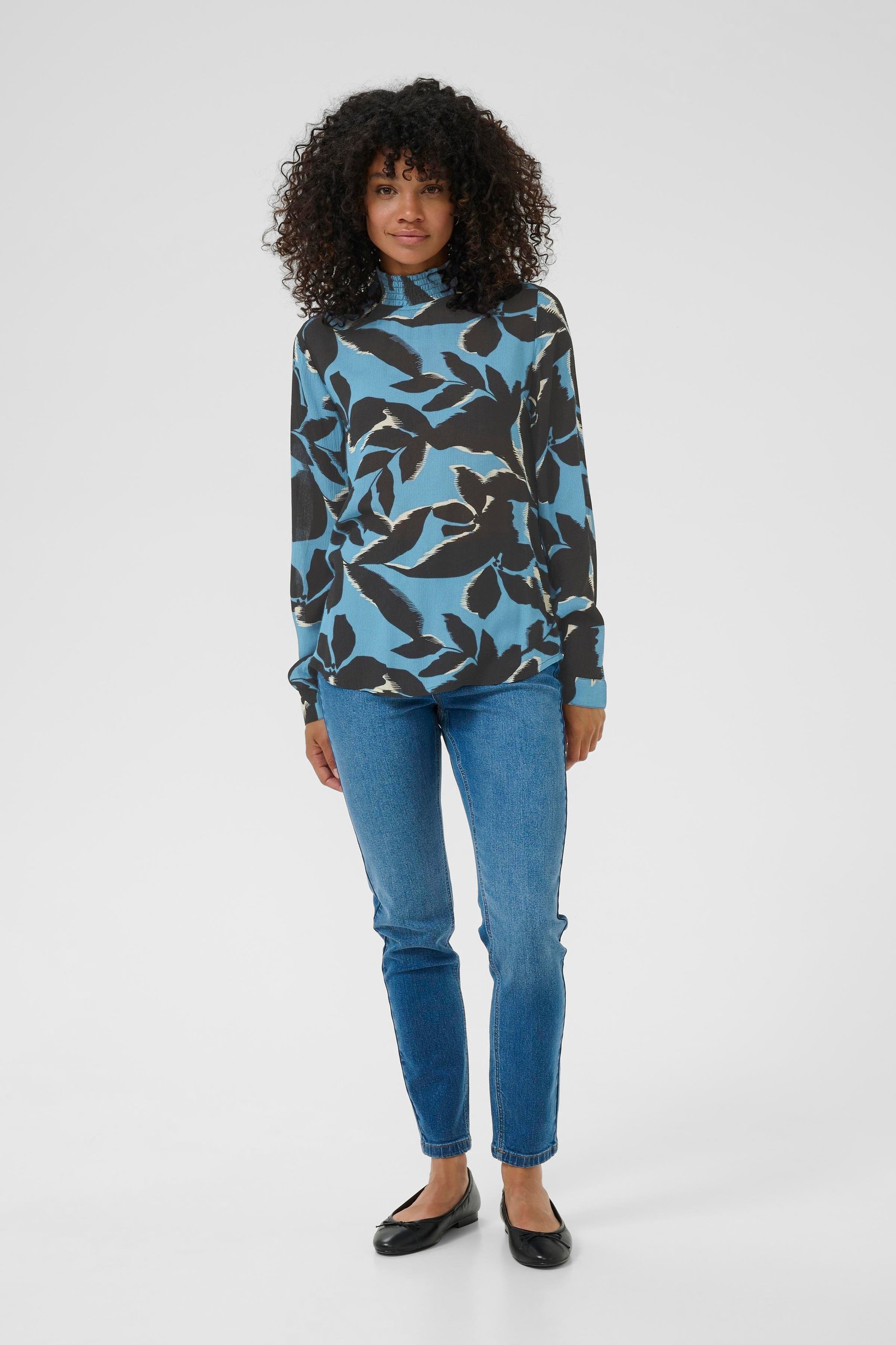 Zwart/blauw