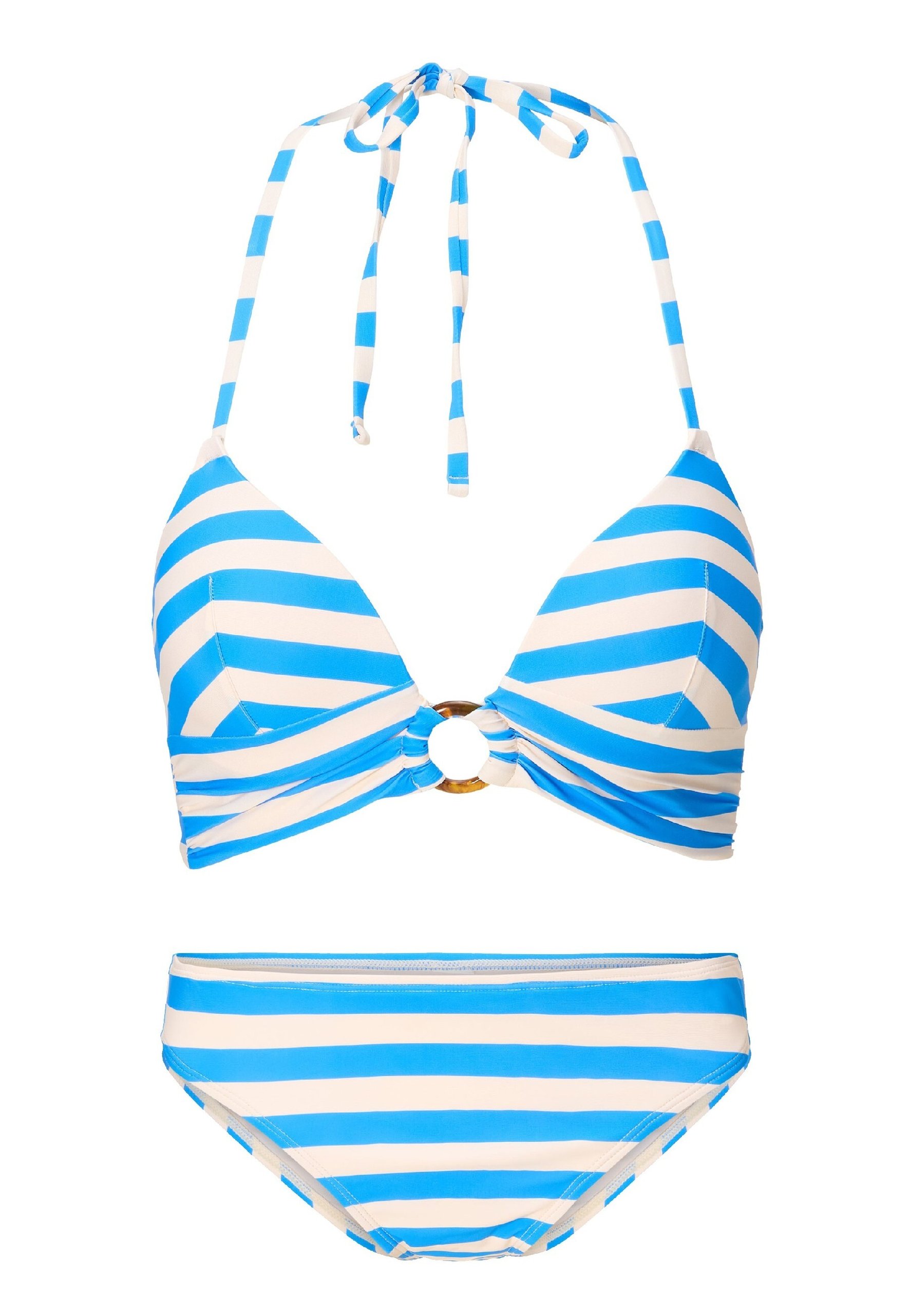 Blauw en wit