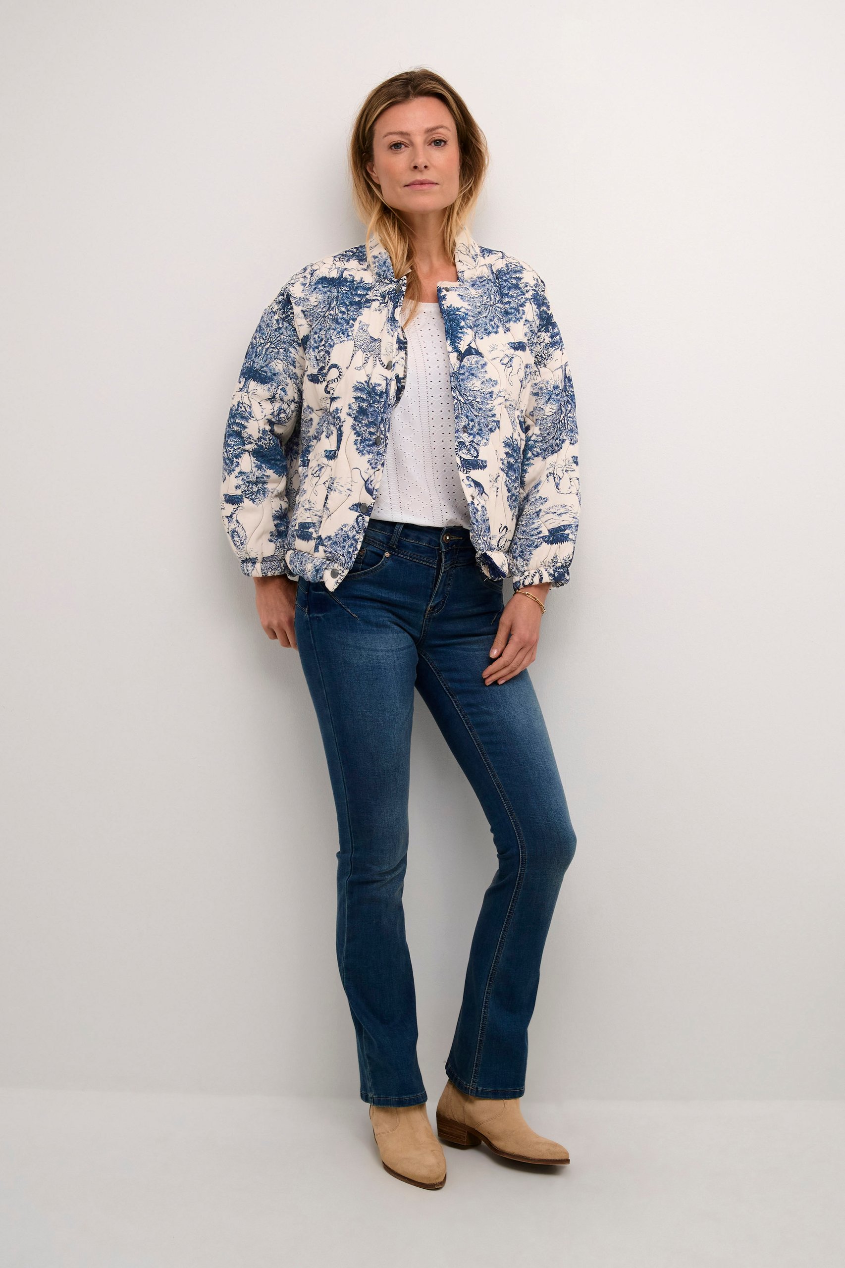 Blauw en wit