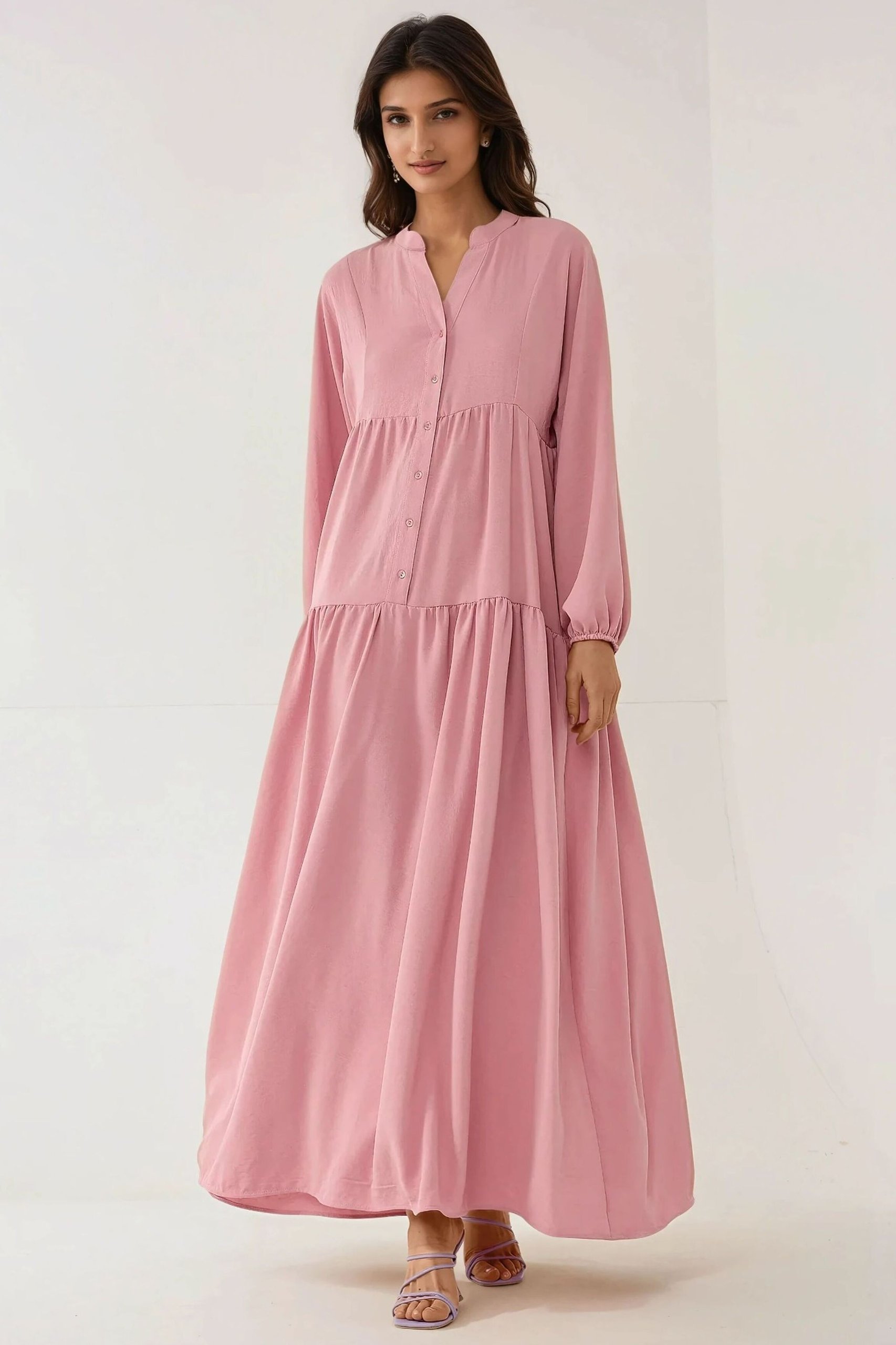 Stoffig Roze