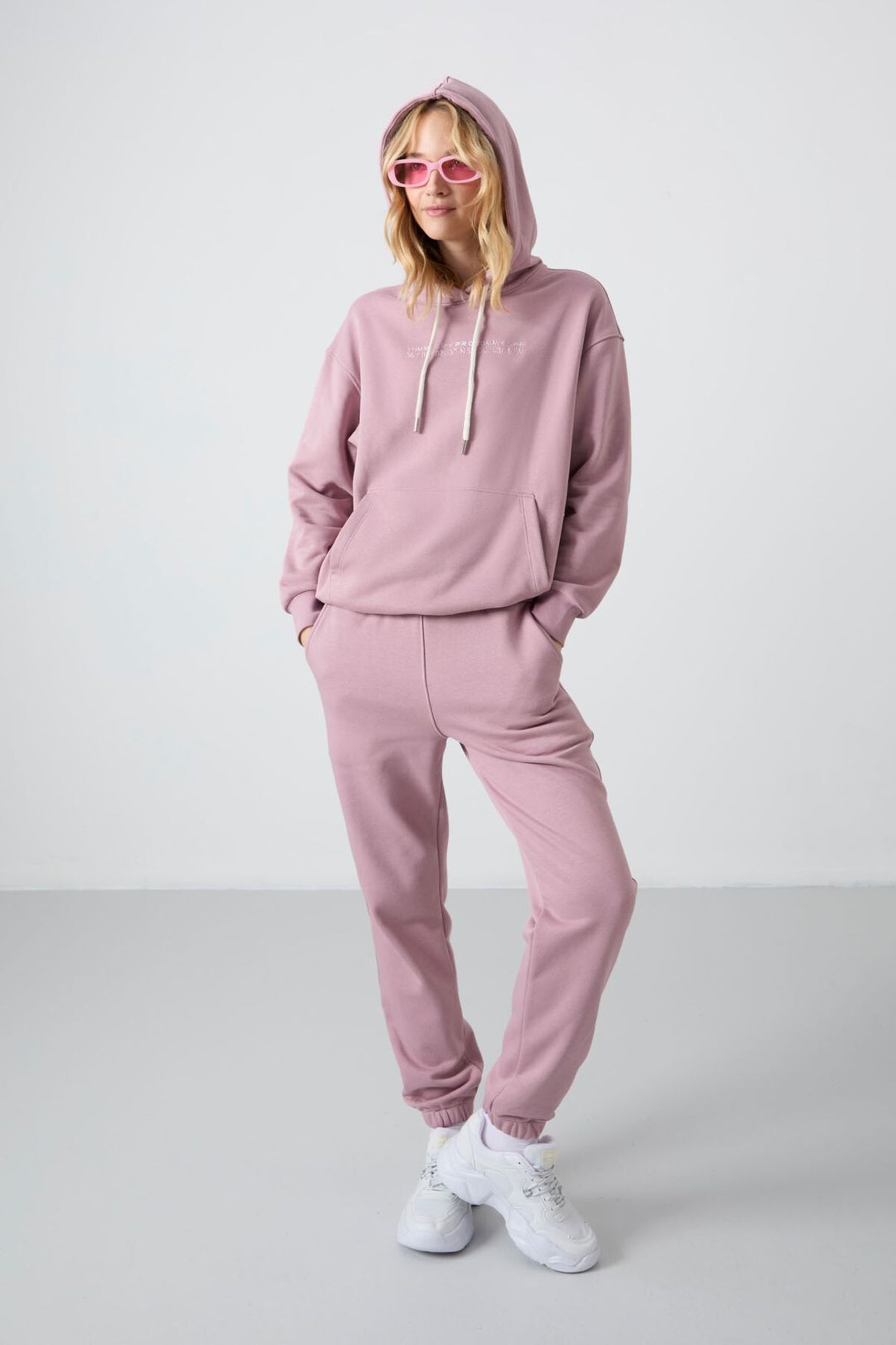 Stoffig Roze