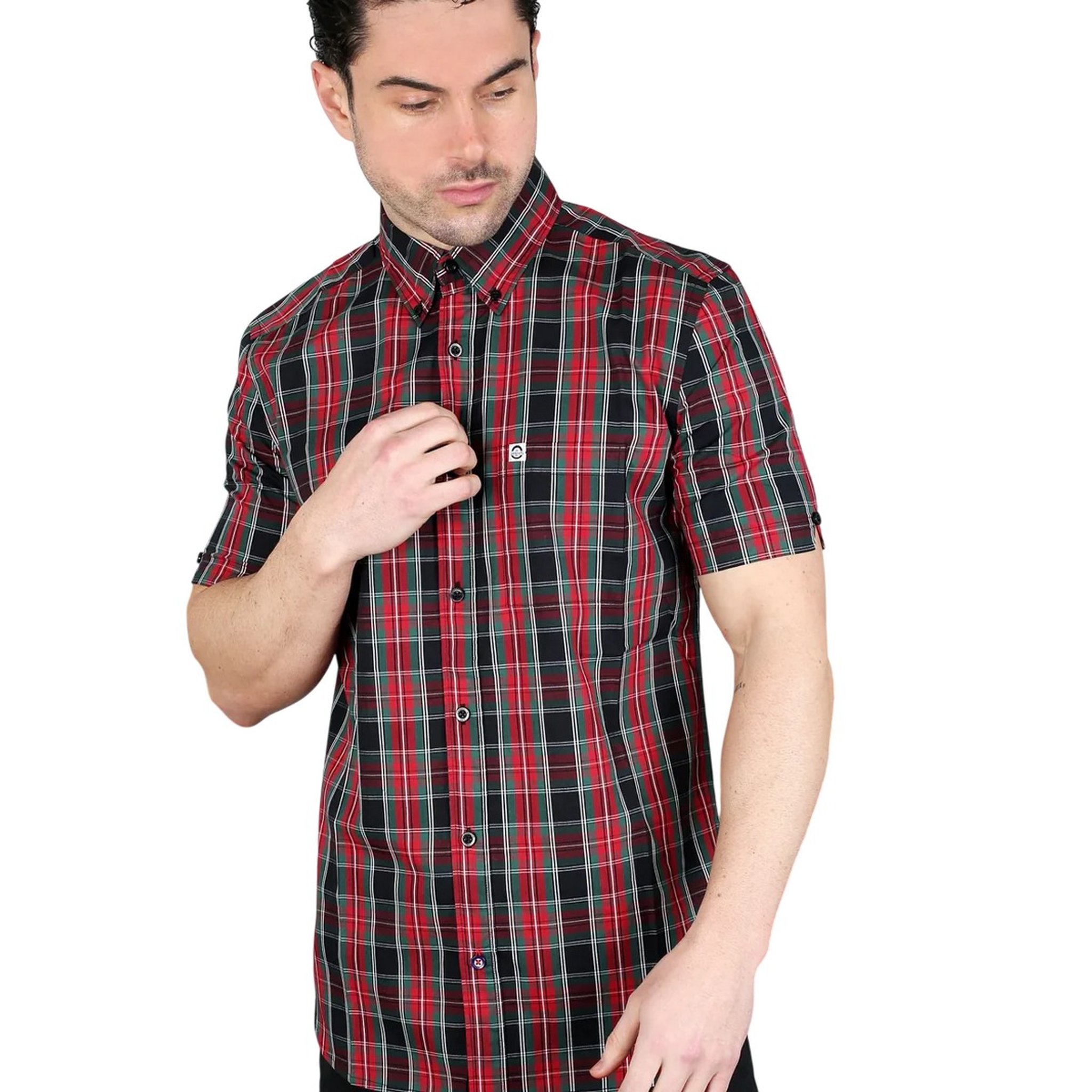 Zwart/rood