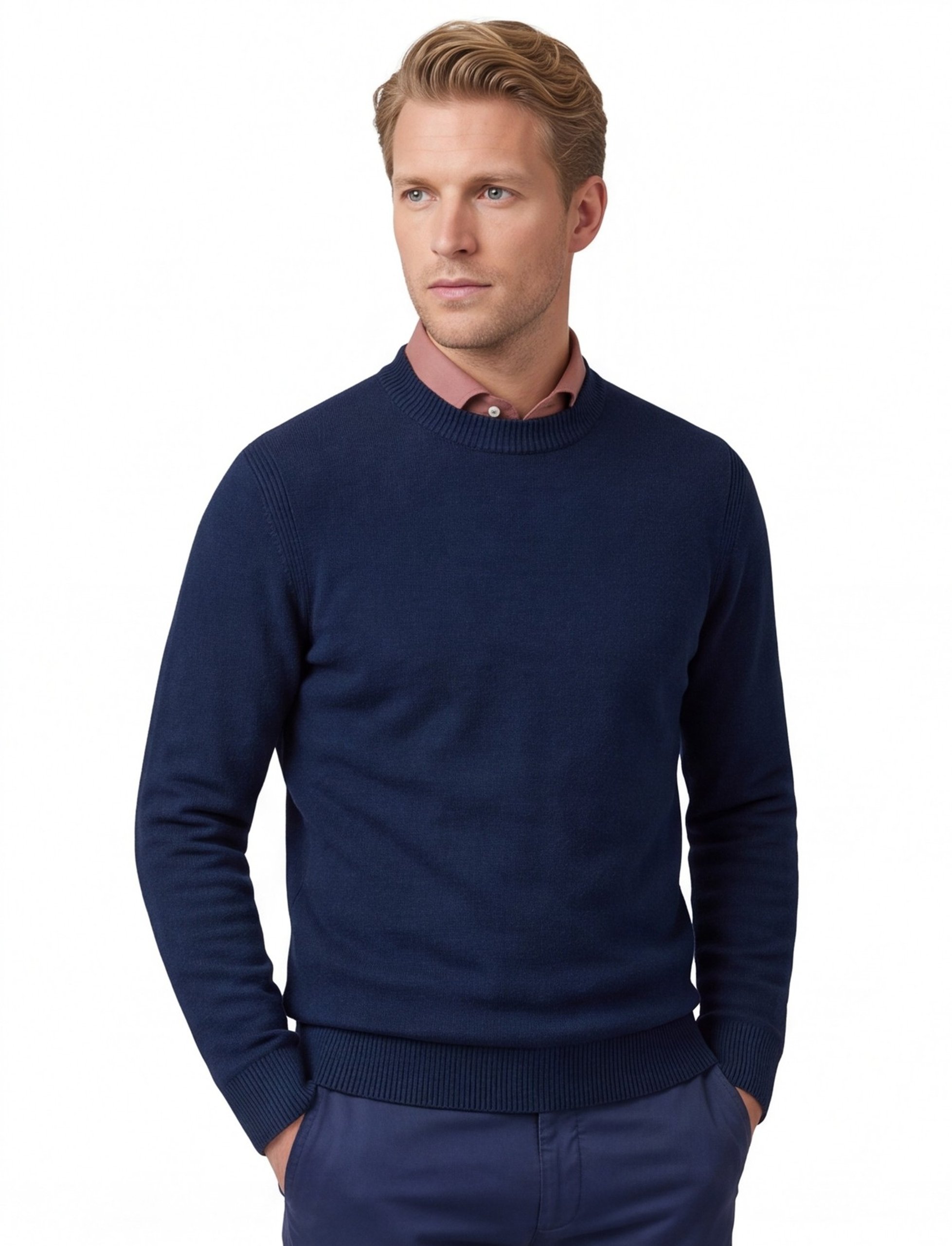 Donkerblauw