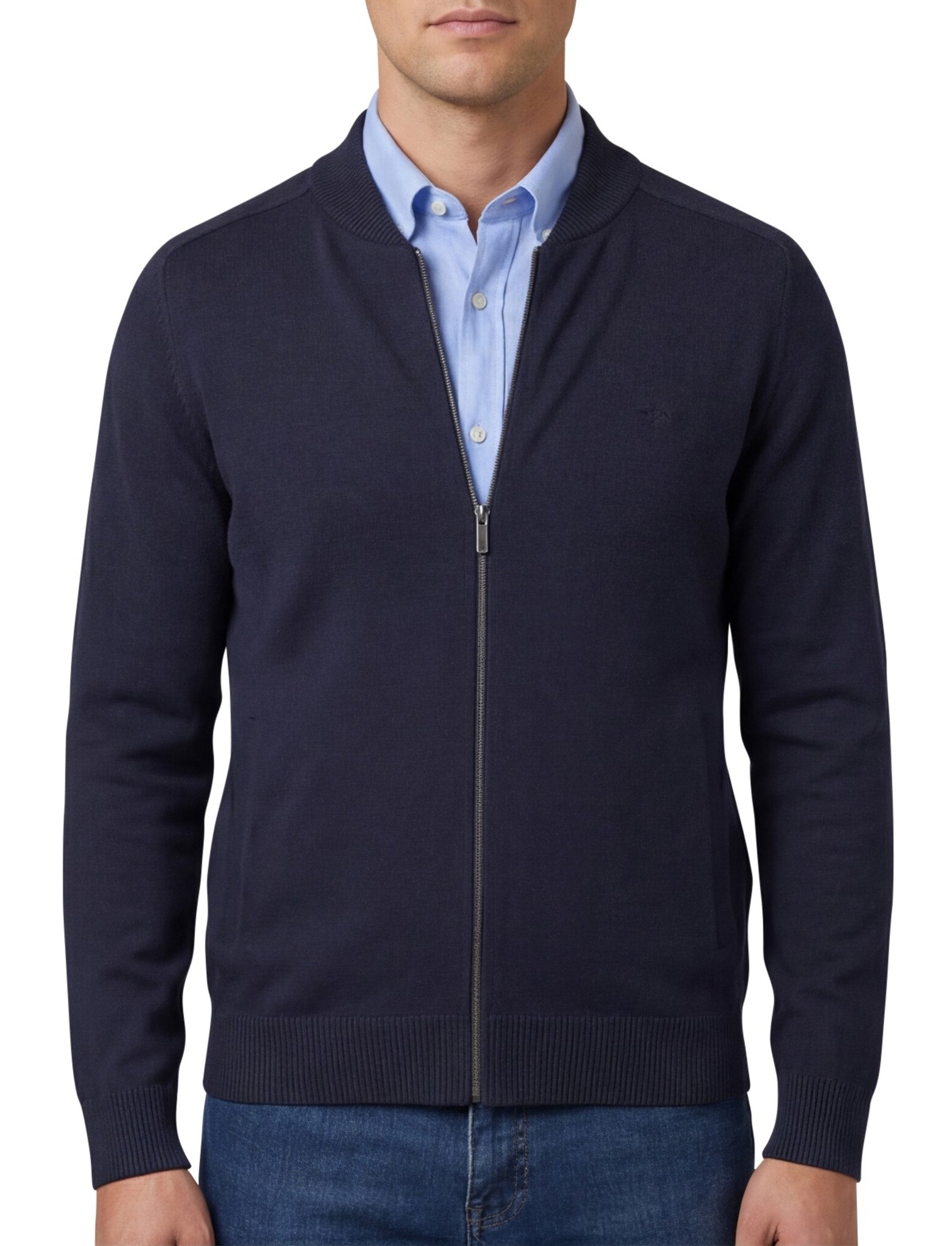 Donkerblauw