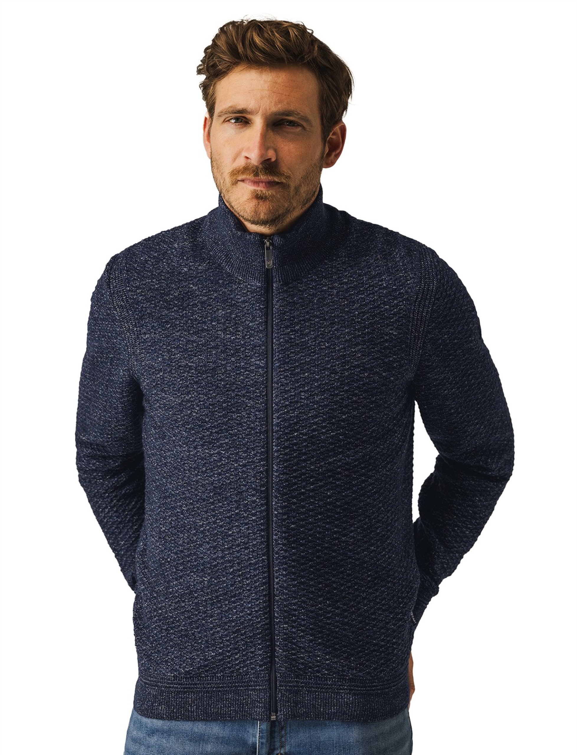 Donkerblauw