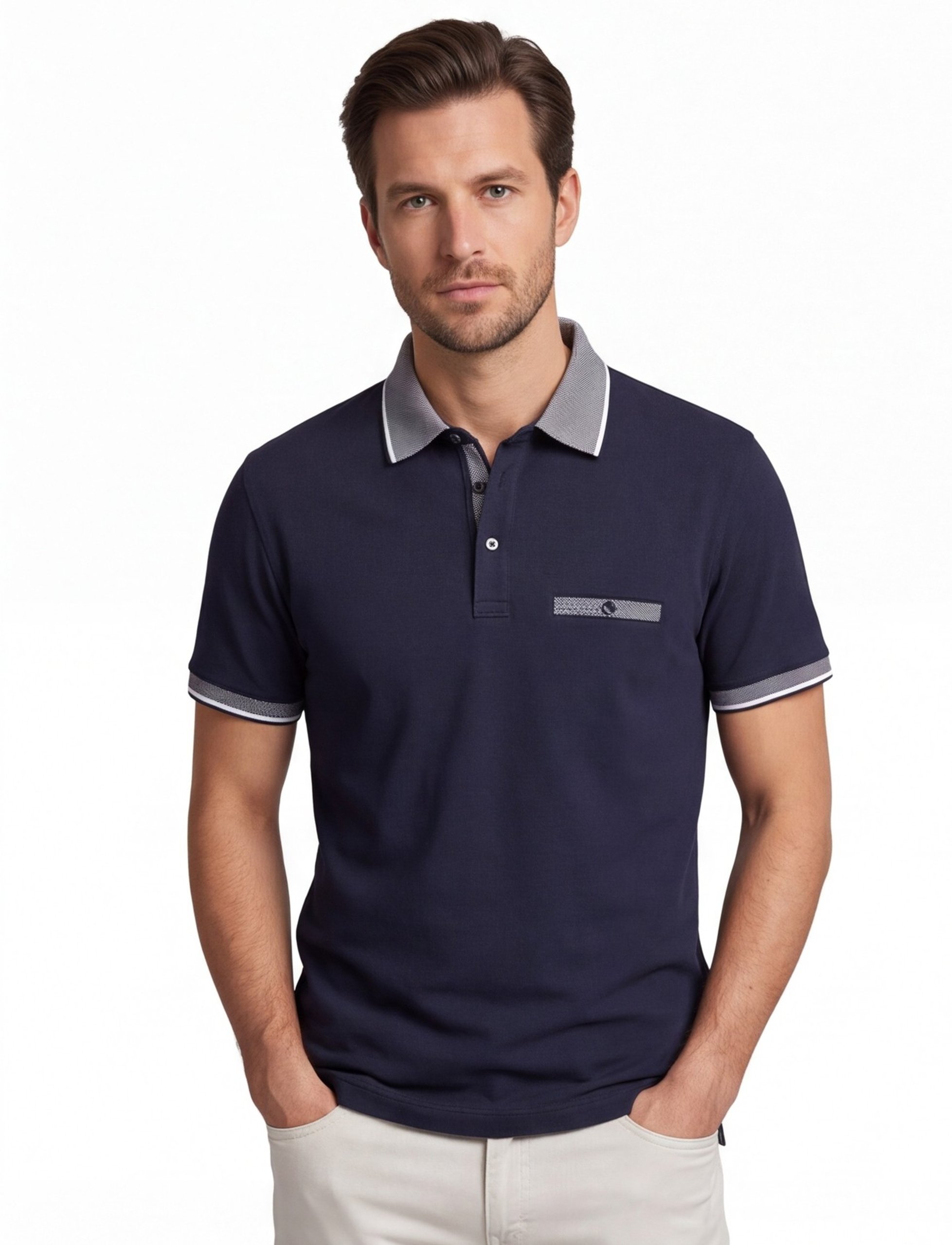 Donkerblauw