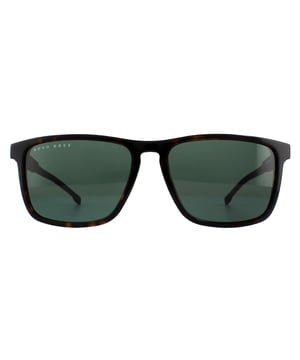 Hugo boss matte havana vintage top style square