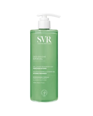 SVR Spirial Intense Freshness 400ml Deodoriserende Reinigingsgel voor alle huidtypen