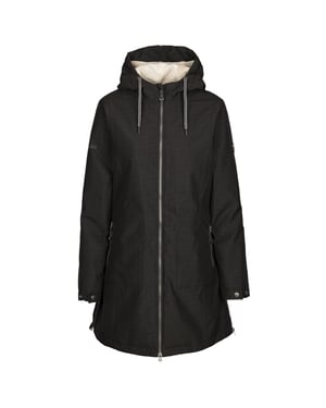 Trespass Dames/Dames Neeska TP50 Waterdichte Jas (Zwart)