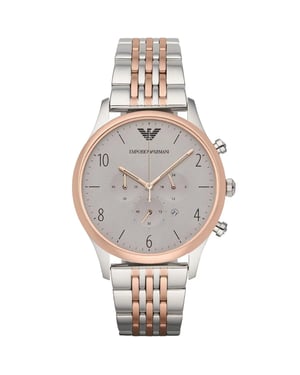 Emporio Armani AR1864 Tweekleurig Chronograaf Herenhorloge
