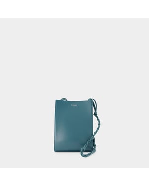 Tangle Kleine Schoudertas - Jil Sander - Leer - Groen