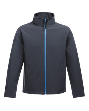 Regatta Opmerkelijk Heren Ablaze Afdrukbaar Softshell-jasje (Marine / Frans Blauw)