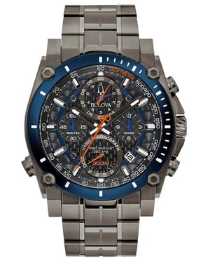 Bulova Precisionist herenhorloge Grijs 98B343