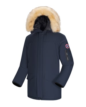 Subprime Jas winter Parka Tommy Blauw