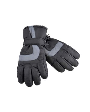 3m Dunsulate winter skihandschoenen voor kinderen - Zwart