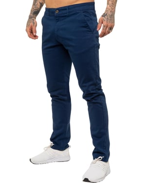 Enzo Heren Slim Fit Stretch Chino