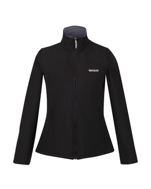 Regatta Dames/dames Connie V Softshell wandeljack (Zwart)