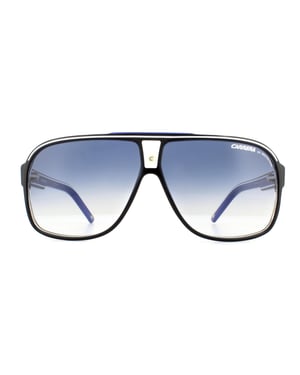 Carrera Aviator Mens Black Dark Blue Gradient zonnebril