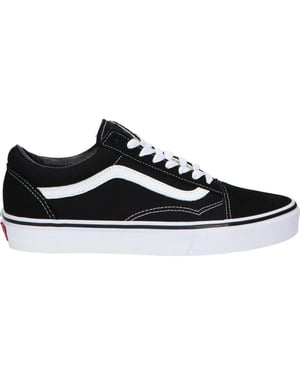 Sneakers voor unisex Vans off the wall in zwart