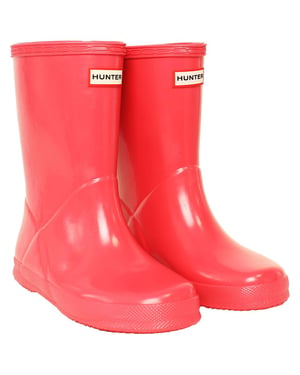 Hunter Gloss Kinder Roze Wellington Laarzen