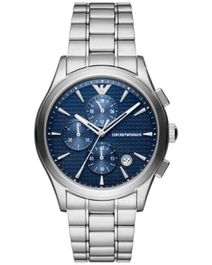 Emporio Armani Paolo Heren Horloge Zilverkleurig AR11528