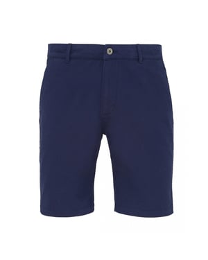 Asquith & Fox Heren Casual Chino Shorts (Marine)