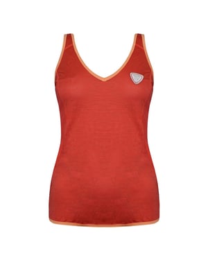 Rossignol Magic Womens Oranje/Rood Tanktop