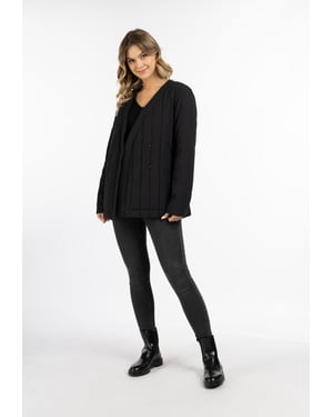 Dreimaster teylon Dames zwart