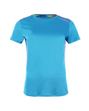 Diadora Running Dames Blauw T-Shirt