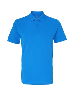 Asquith & Fox Heren Poloshirt met korte mouwen (Saffier)