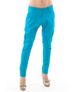Conquista Getailleerde Harem Stijl Broek