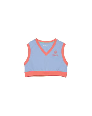 Be Happy RSC-S2101 Dames V-hals mouwloze top