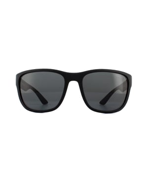 Prada Sport Zonnebril PS01US DG05S0 Zwart Rubber Grijs