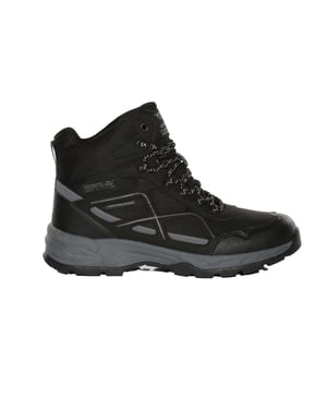 Regatta Heren Vendeavour Wandelschoenen (Zwart/Graniet)