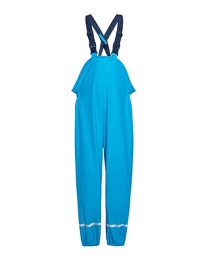 Schmuddelwedda Regenbroek jongens (kinderen) Cyaan blauw
