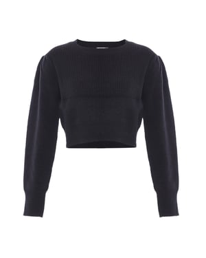 Mymo Jumper Dames zwart