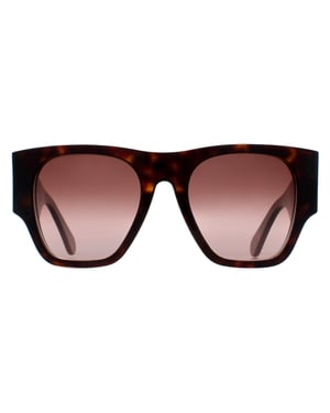 Chloe Square Dames Donker Havana Bruin Gradient CH0233S